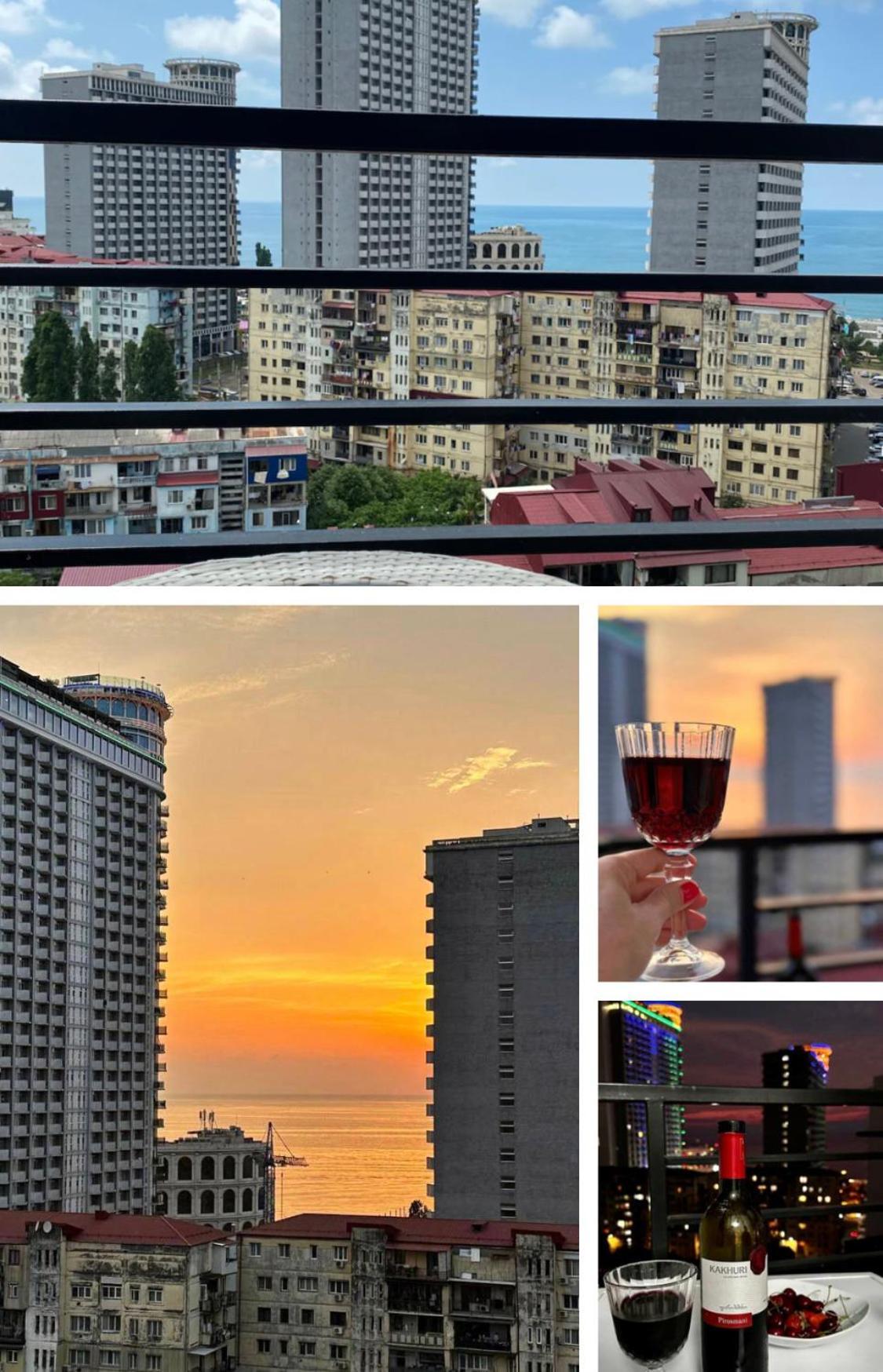 Pirosmani 18D, 14 Floor Apartment Batumi Luaran gambar